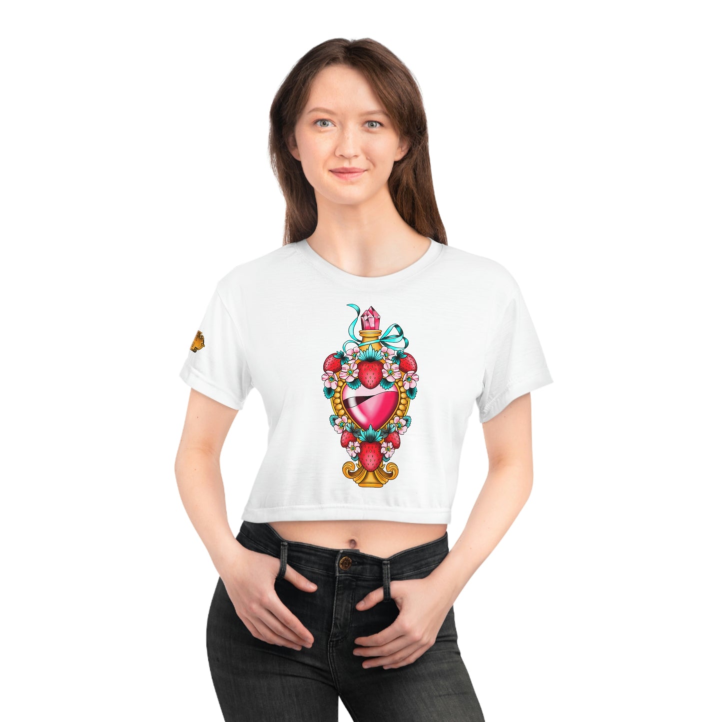 AOP Crop Tee