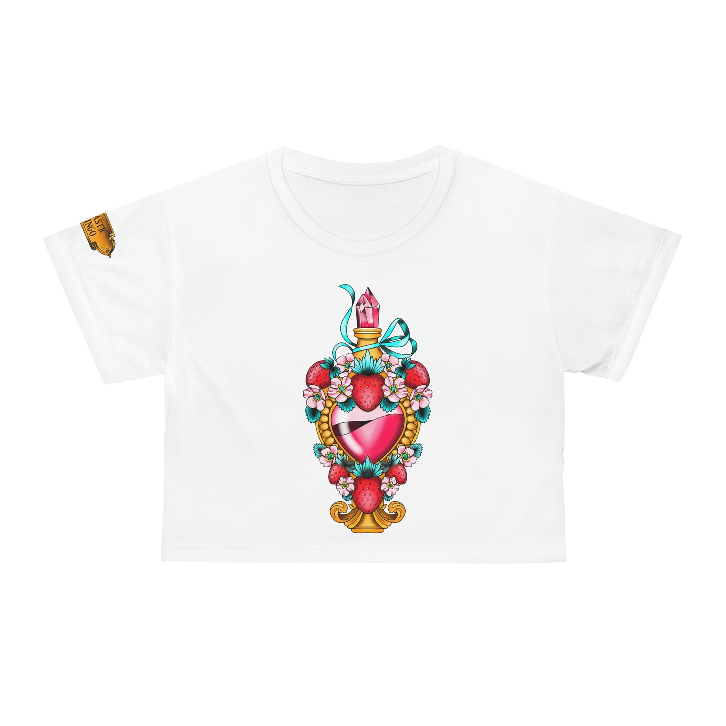 AOP Crop Tee