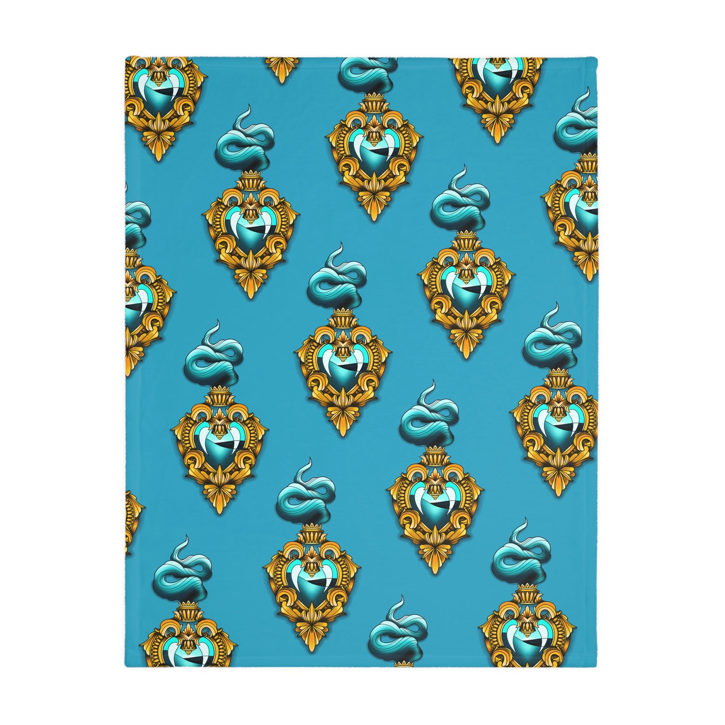 Velveteen Minky Blanket (Two-sided print)