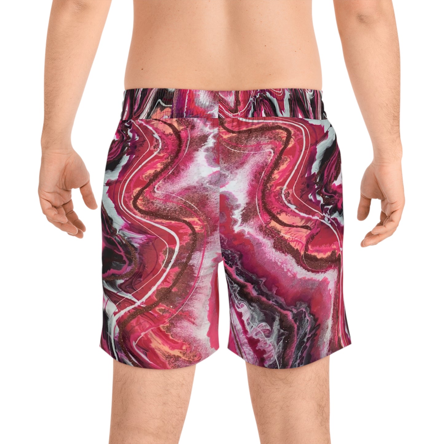 Copy of Men's Mid-Length Swim Shorts (AOP)