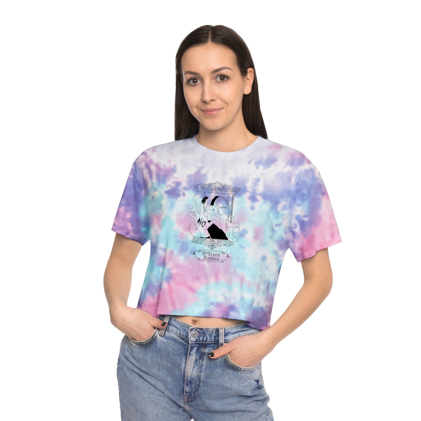 Women's Tie-Dye Crop Tee