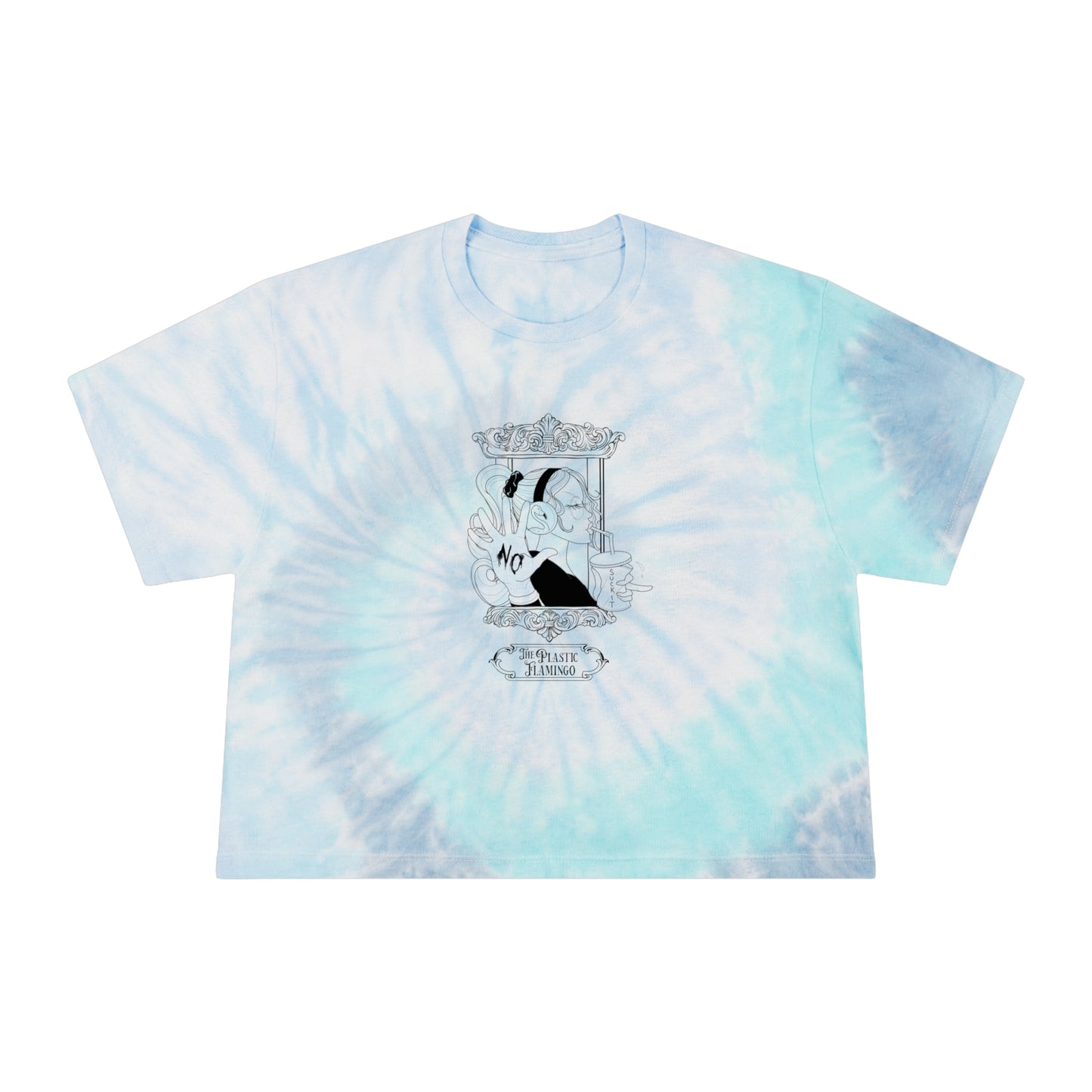 Women's Tie-Dye Crop Tee