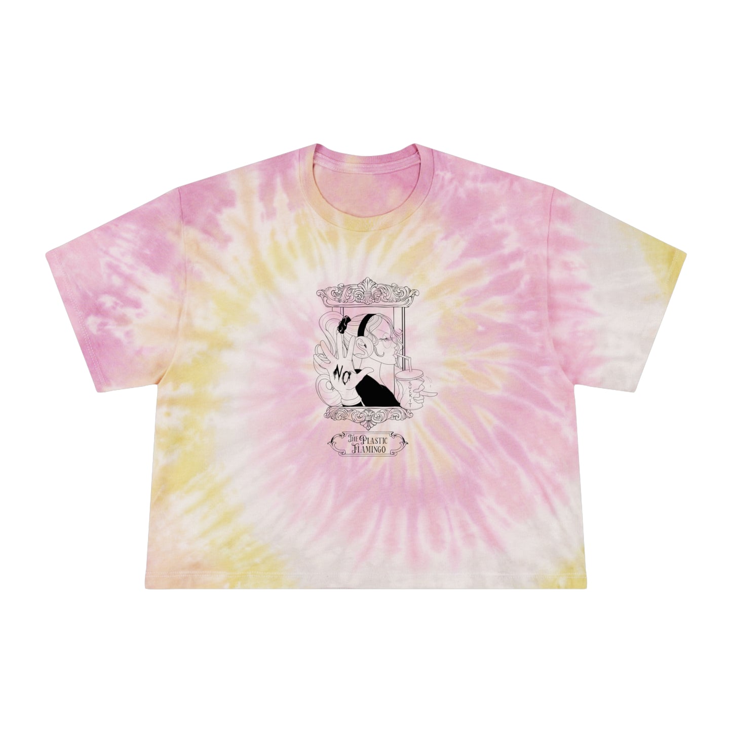 Women's Tie-Dye Crop Tee