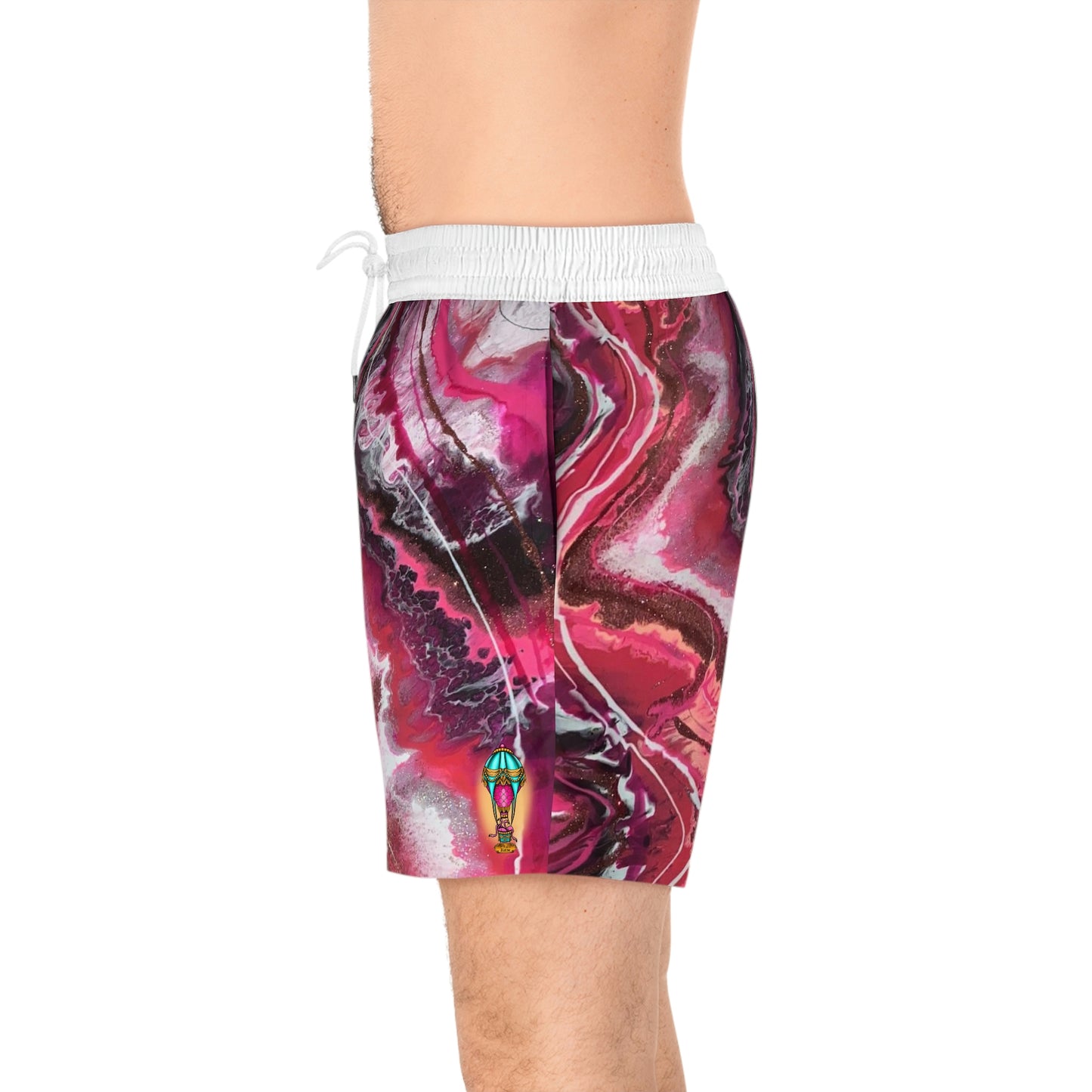 Men's Mid-Length Swim Shorts (AOP)