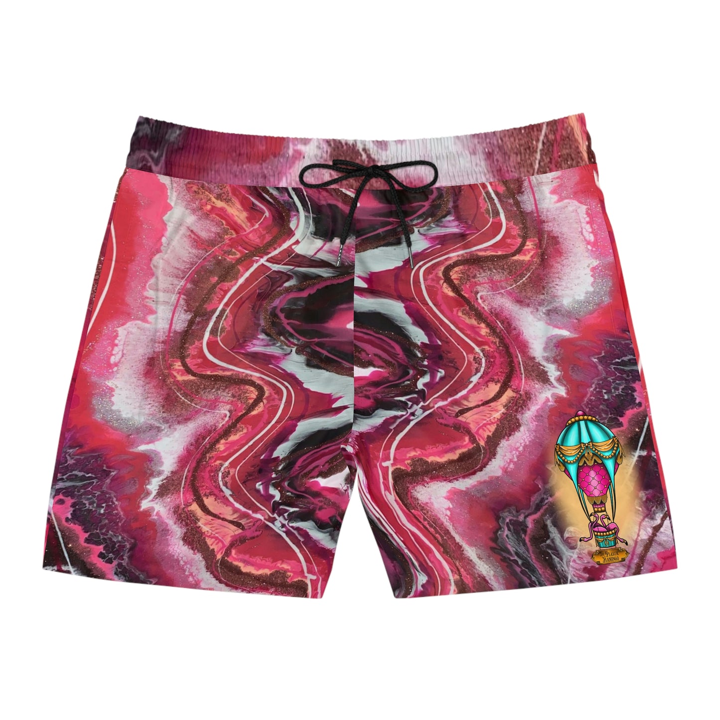 Men's Mid-Length Swim Shorts (AOP)