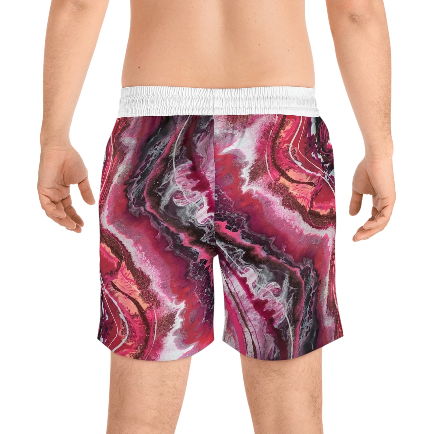 Men's Mid-Length Swim Shorts (AOP)