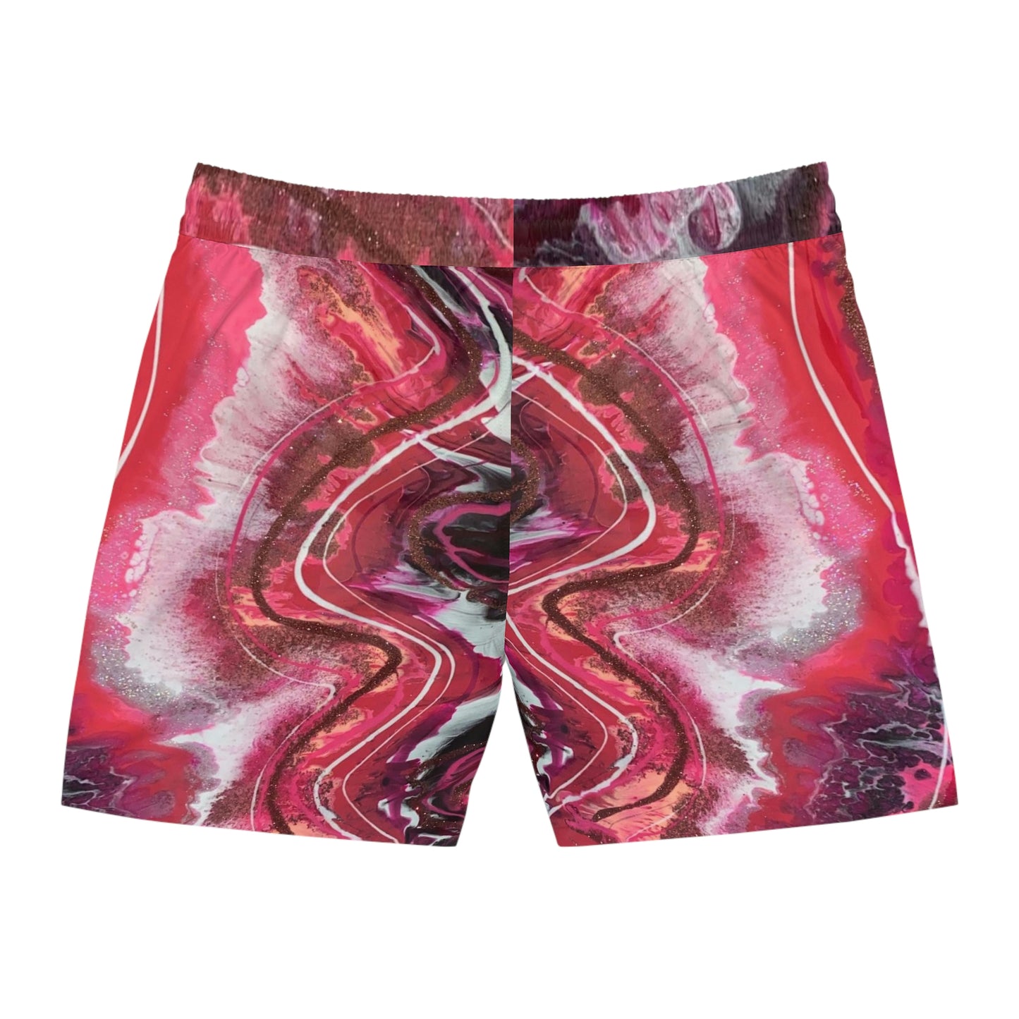 Men's Mid-Length Swim Shorts (AOP)