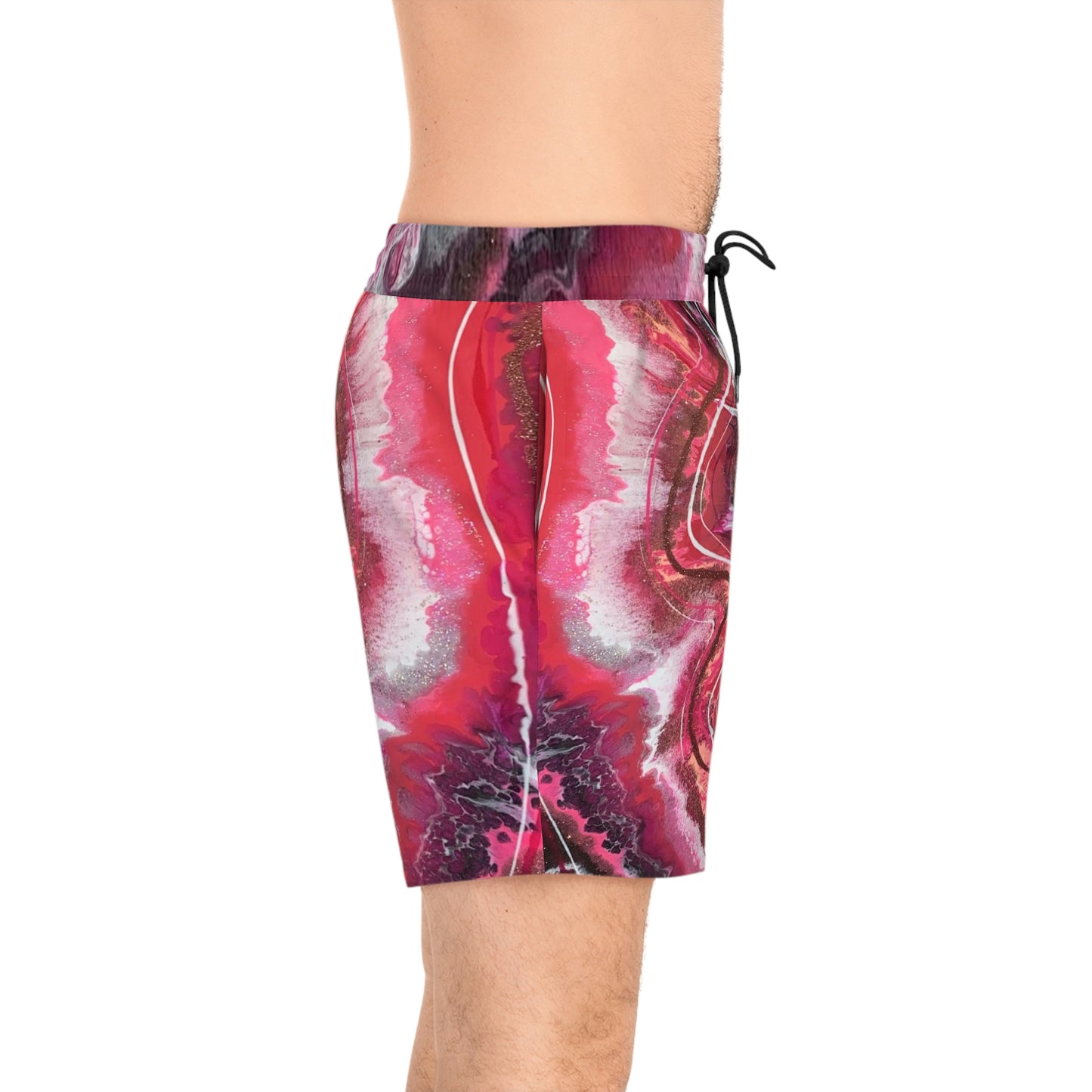 Men's Mid-Length Swim Shorts (AOP)