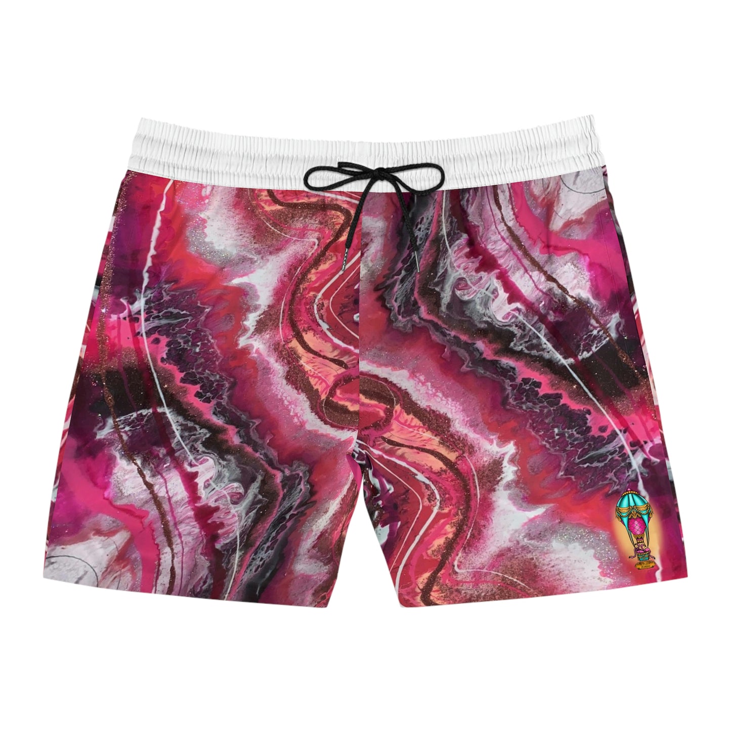 Men's Mid-Length Swim Shorts (AOP)