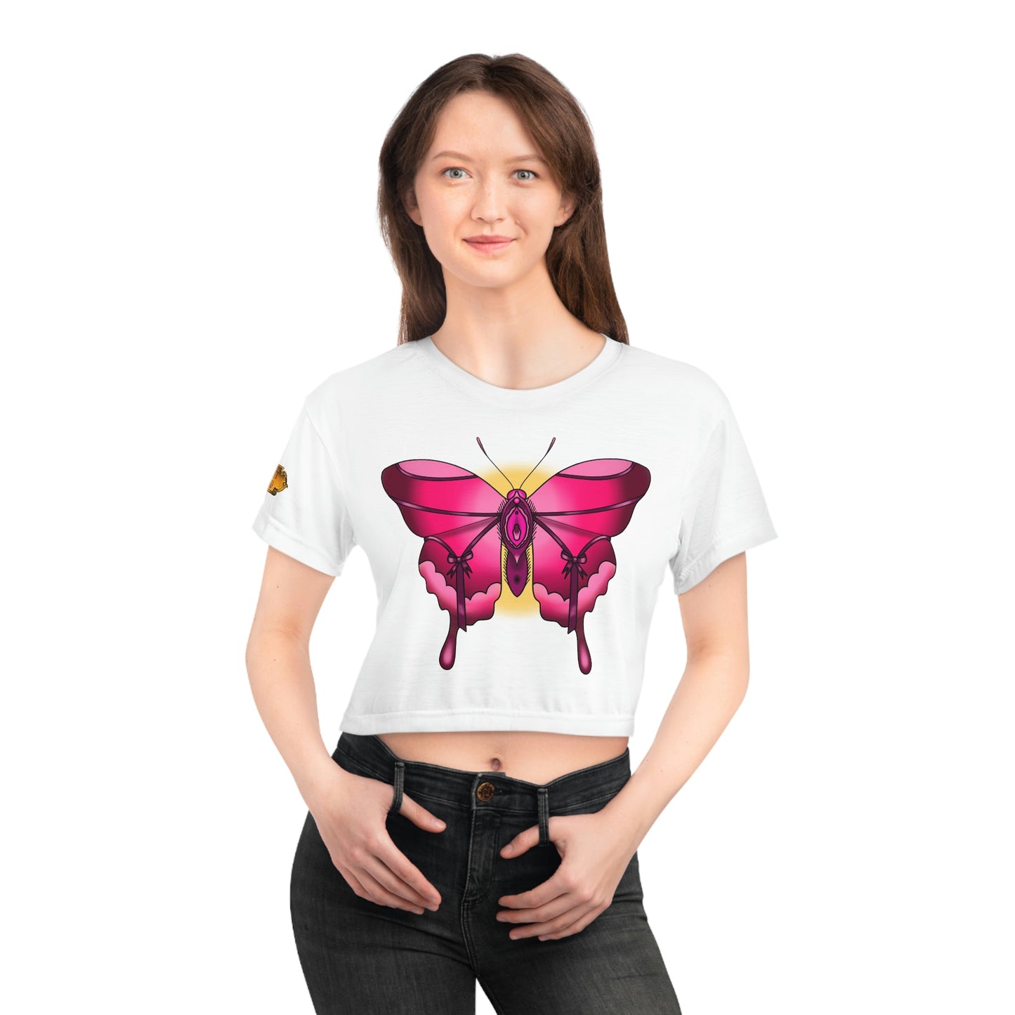 Buttergina Crop Tee