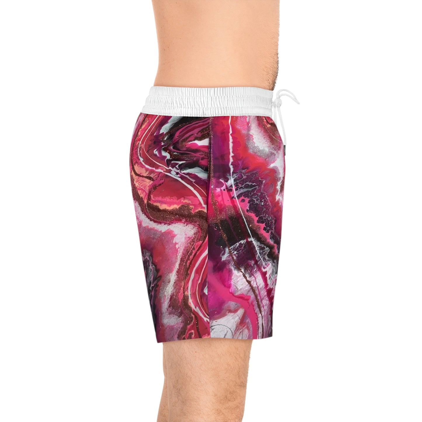 Men's Mid-Length Swim Shorts (AOP)