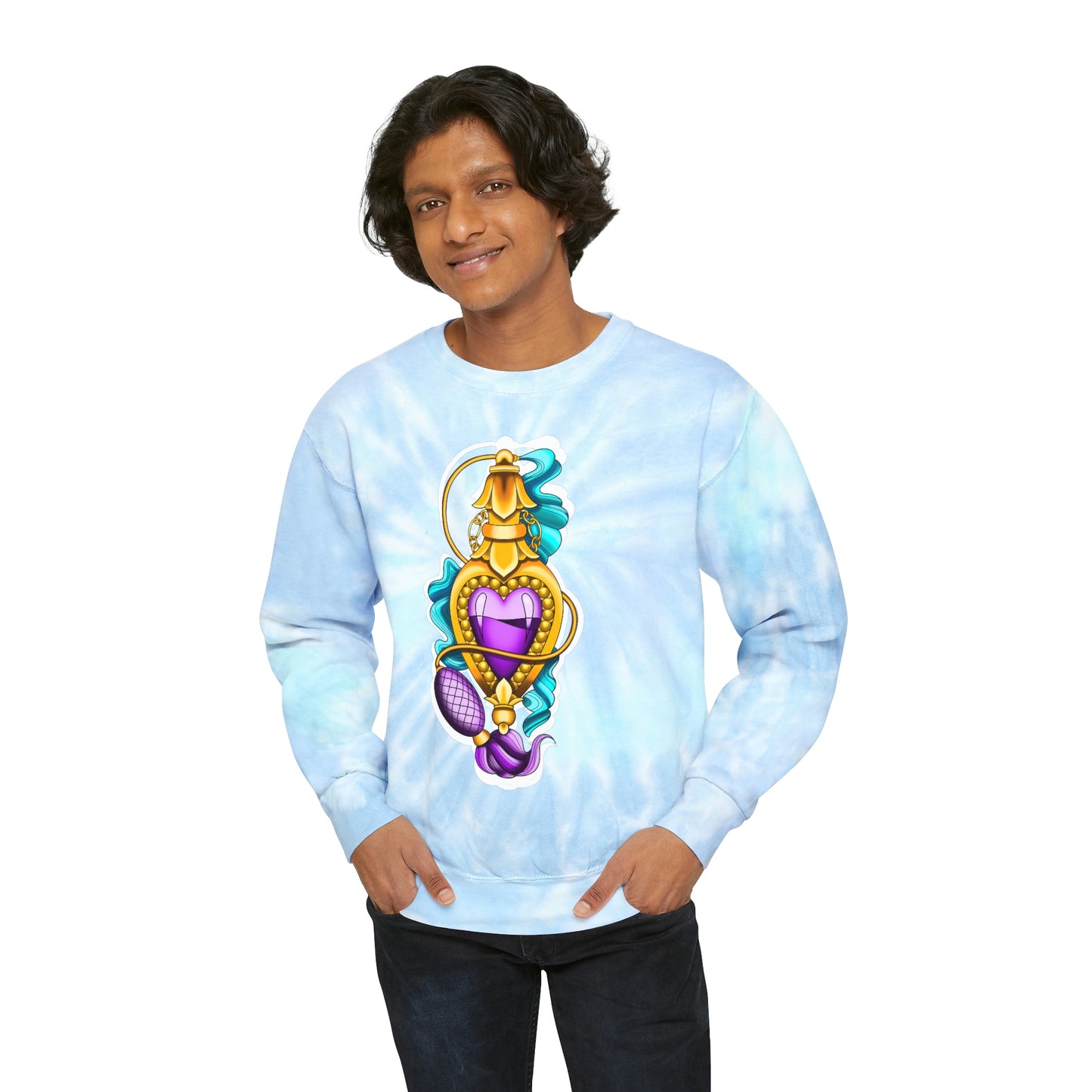 Unisex Tie-Dye Sweatshirt