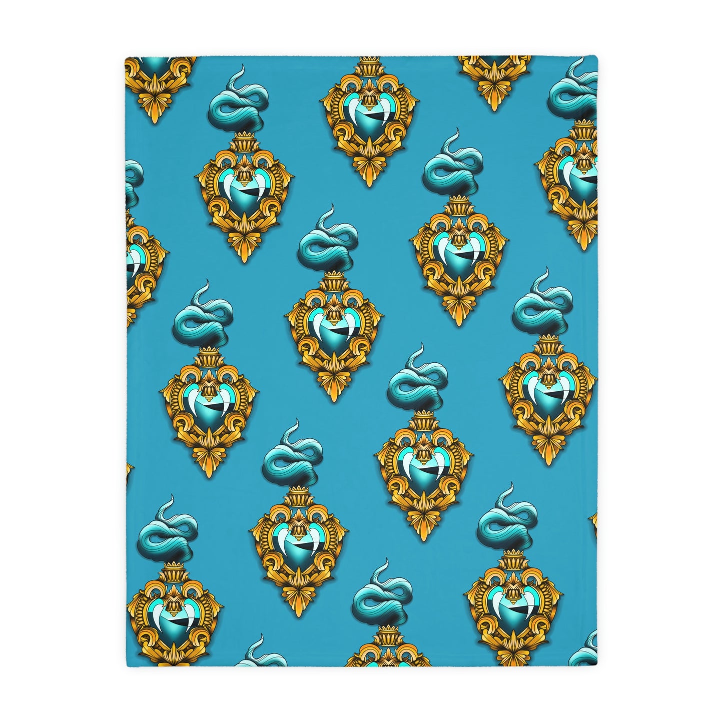 Velveteen Minky Blanket (Two-sided print)