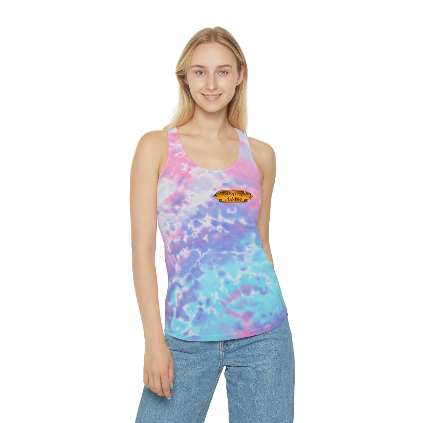 Tie Dye Racerback Tank Top