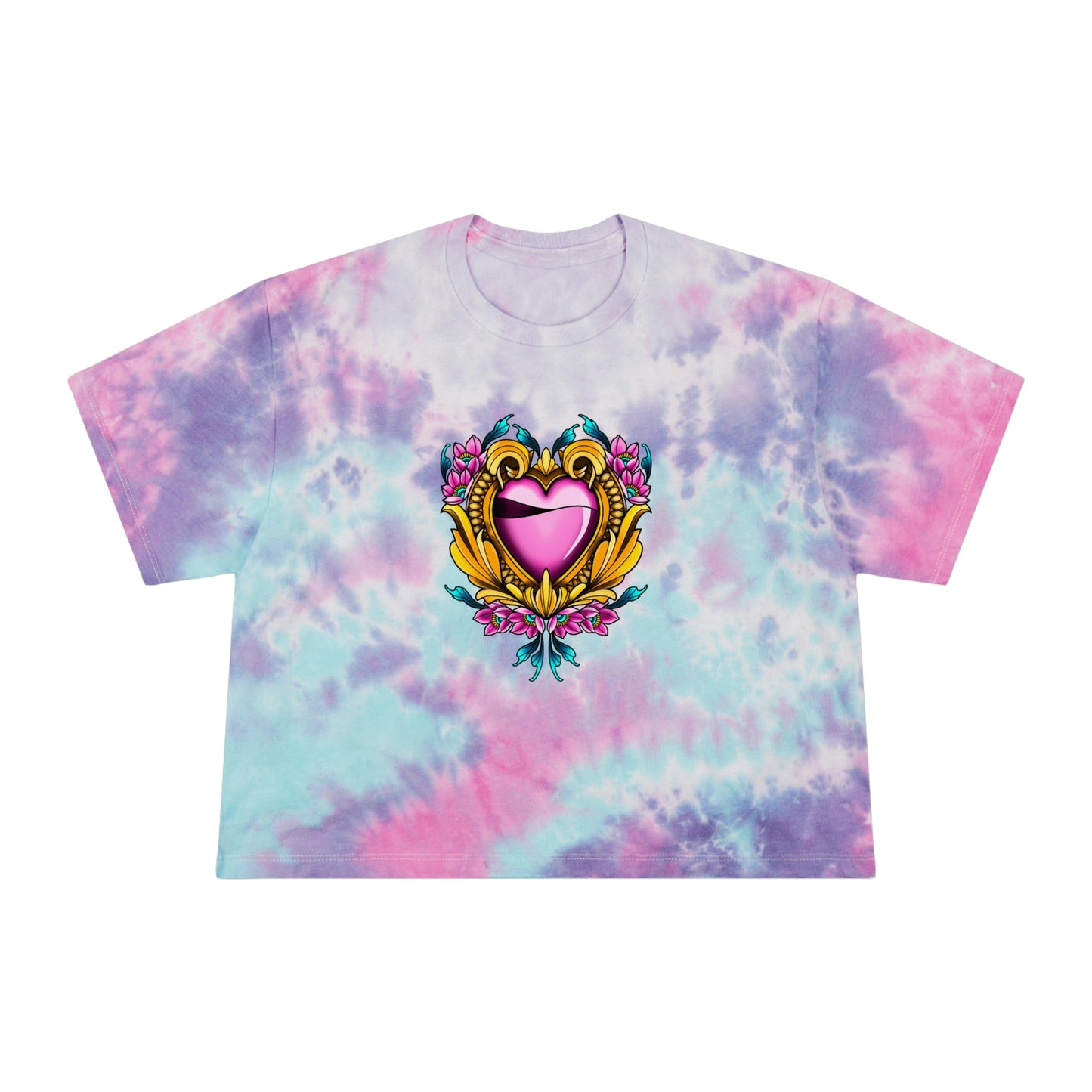 Women's Tie-Dye Crop Tee