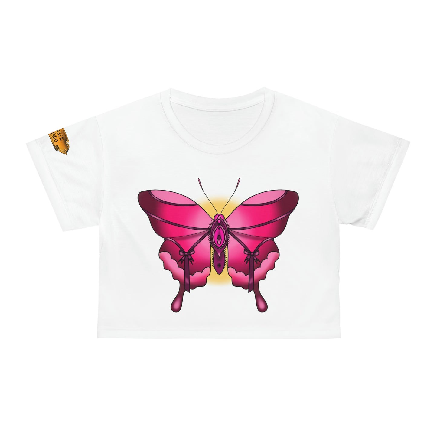 Buttergina Crop Tee