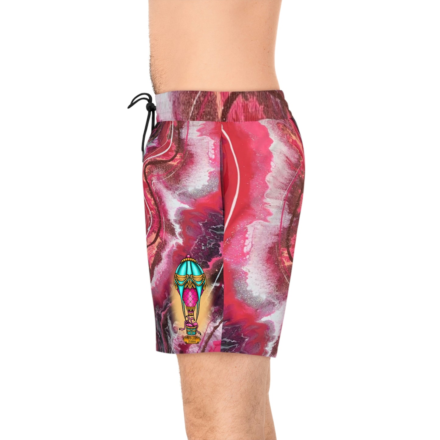 Men's Mid-Length Swim Shorts (AOP)