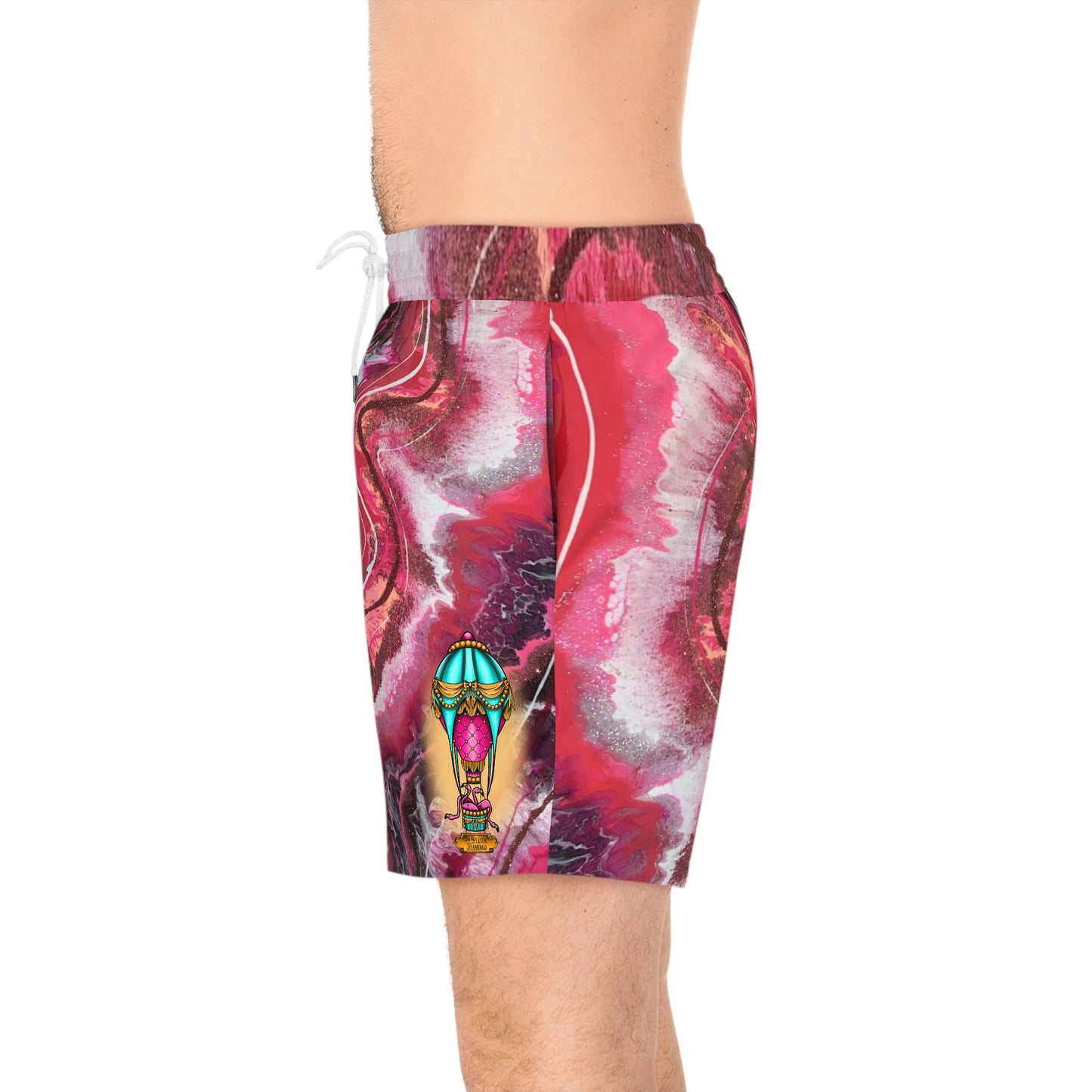 Men's Mid-Length Swim Shorts (AOP)