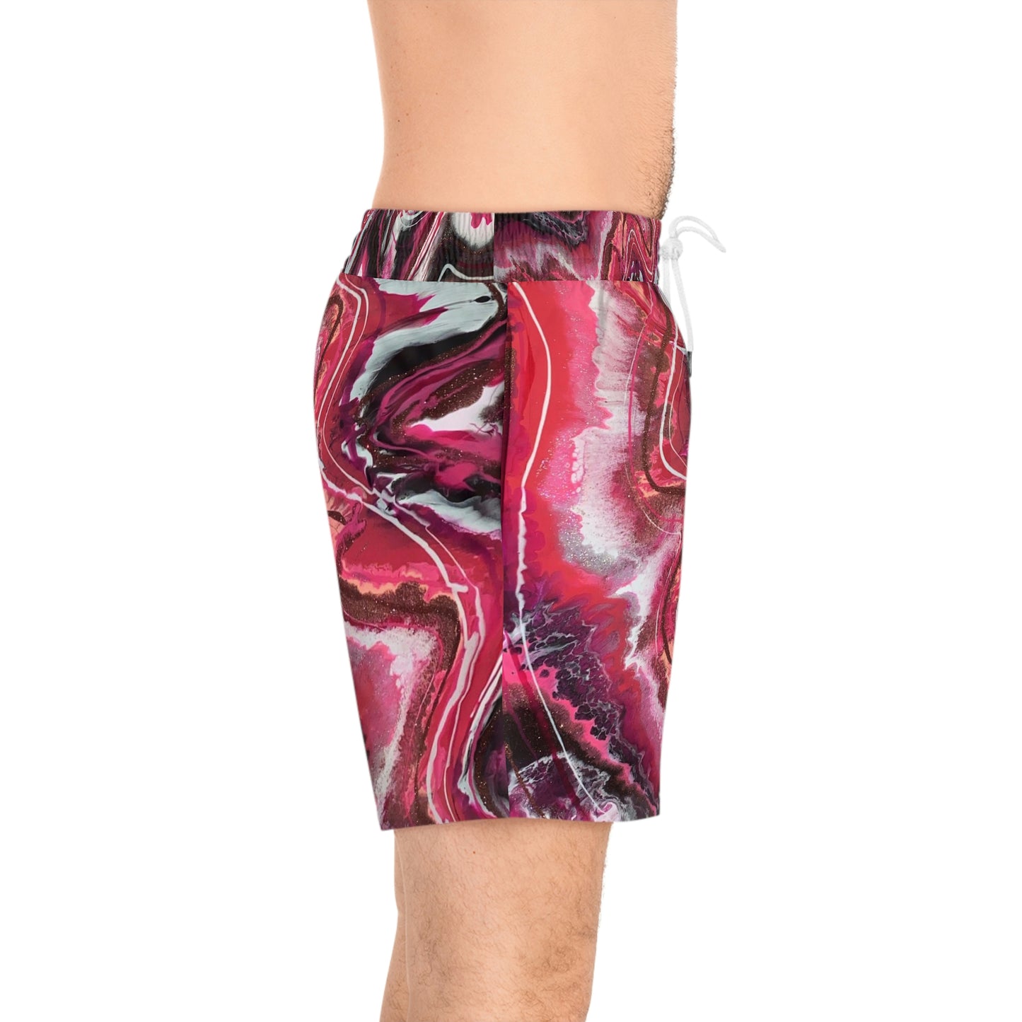 Men's Mid-Length Swim Shorts (AOP)