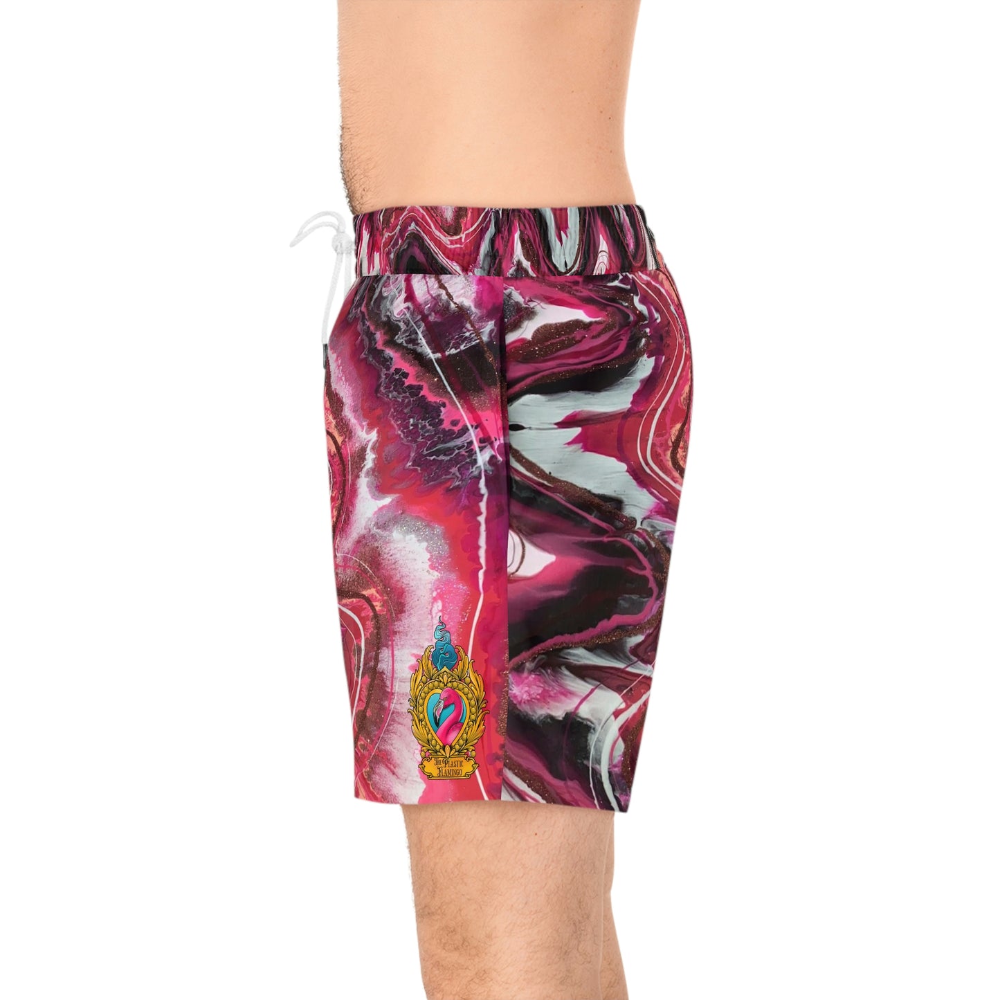 Men's Mid-Length Swim Shorts (AOP)