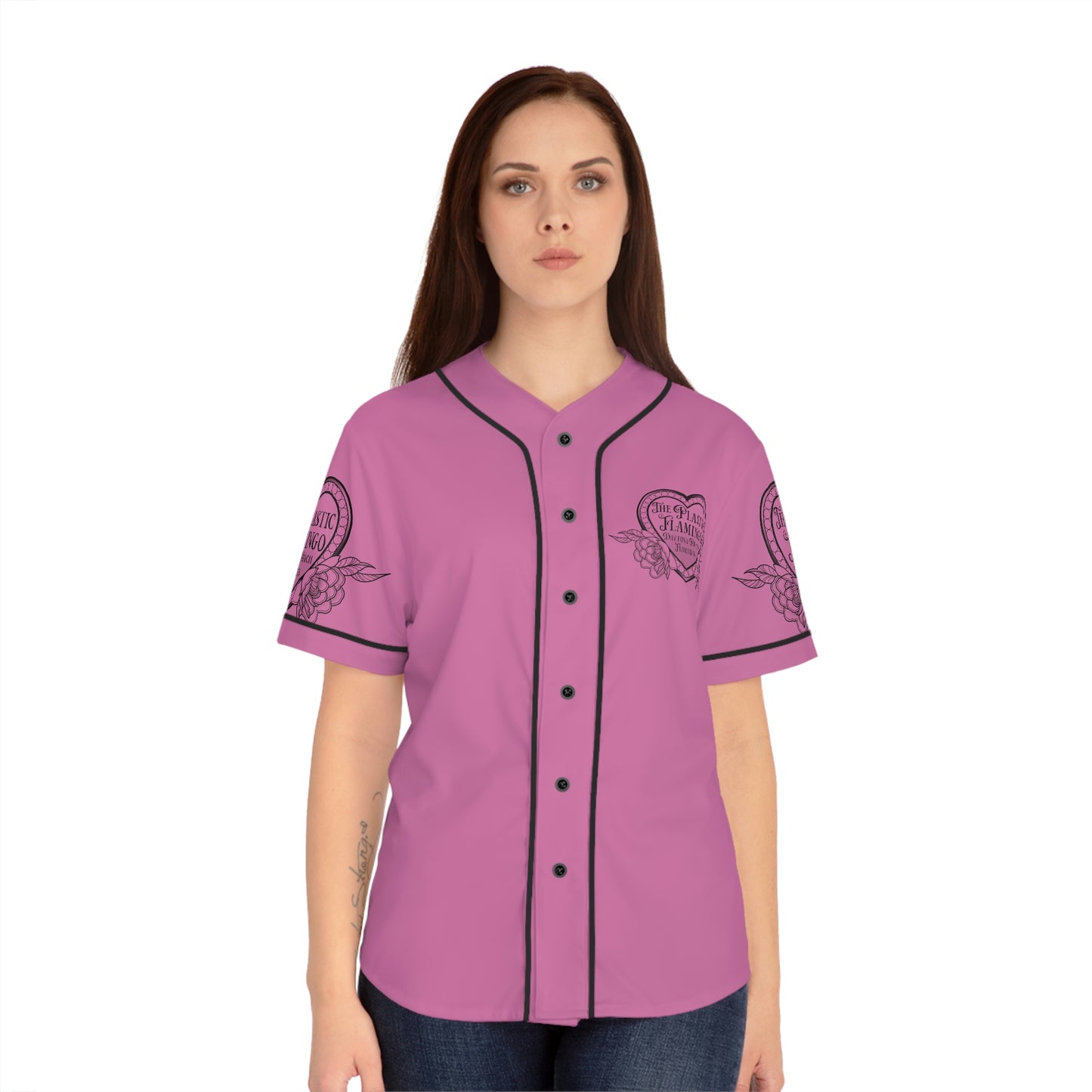 Women's Baseball Jersey (AOP)