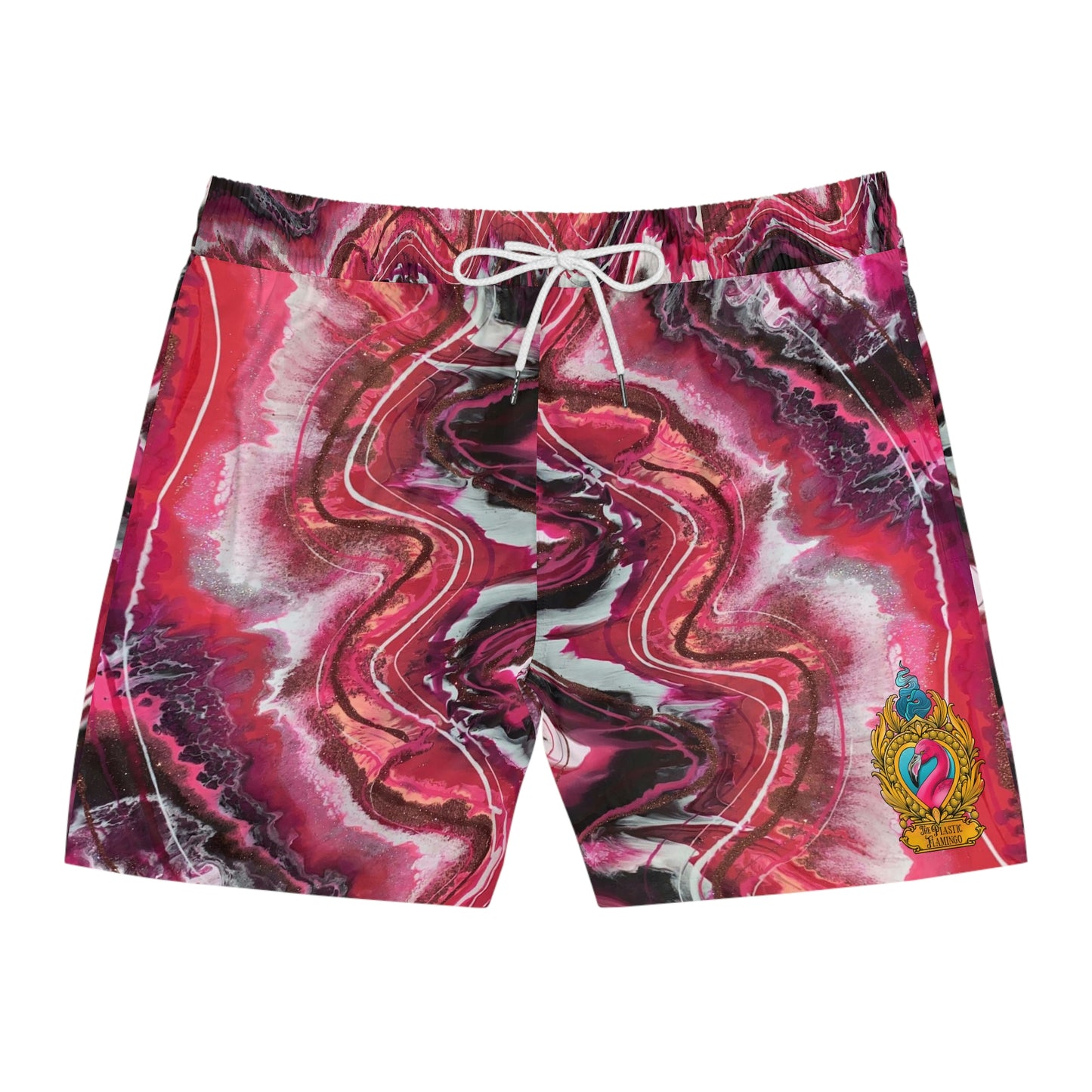 Men's Mid-Length Swim Shorts (AOP)