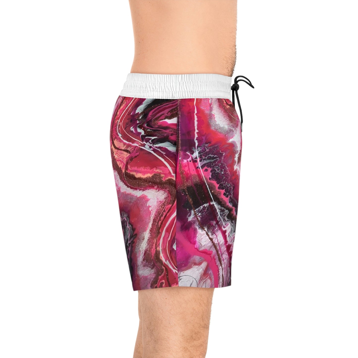 Men's Mid-Length Swim Shorts (AOP)