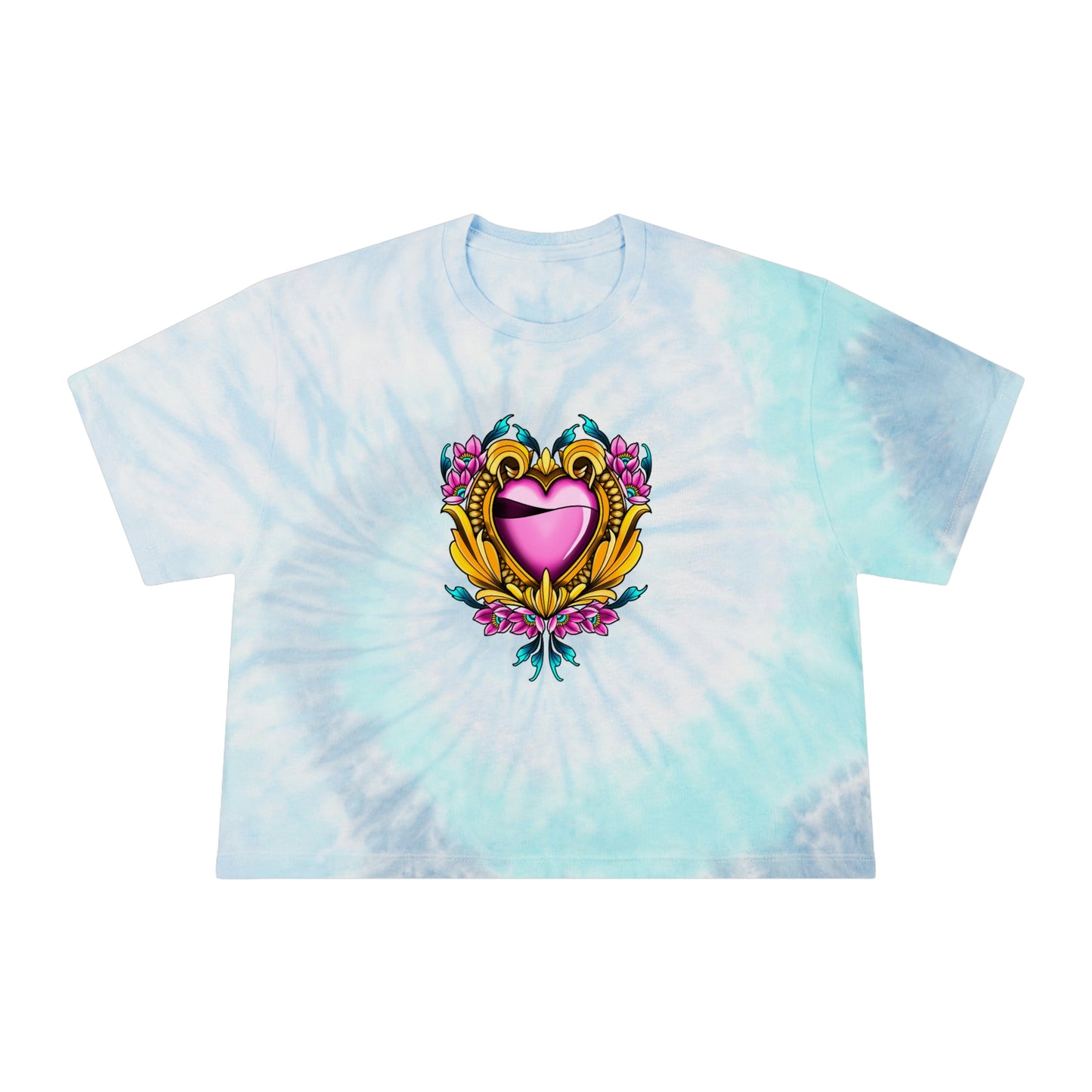 Women's Tie-Dye Crop Tee