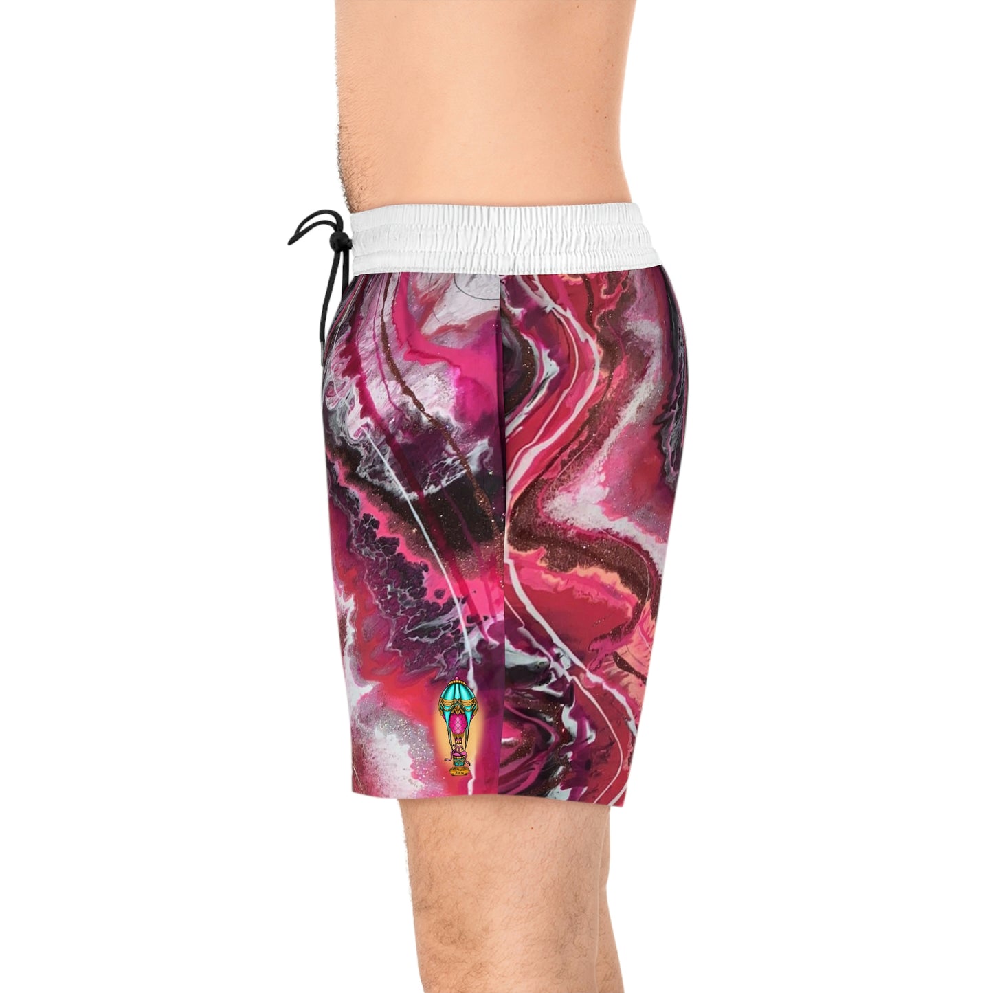 Men's Mid-Length Swim Shorts (AOP)