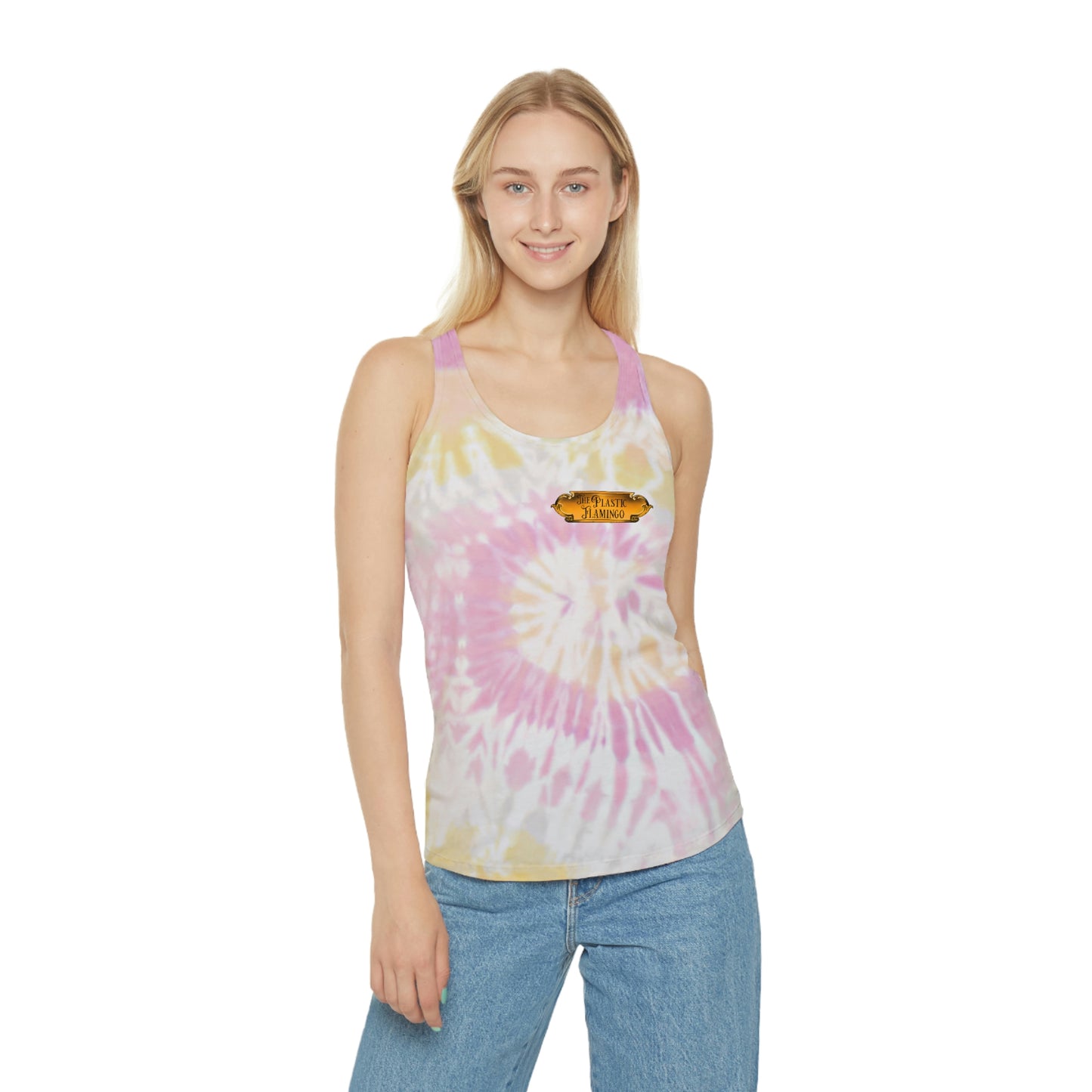 Tie Dye Racerback Tank Top