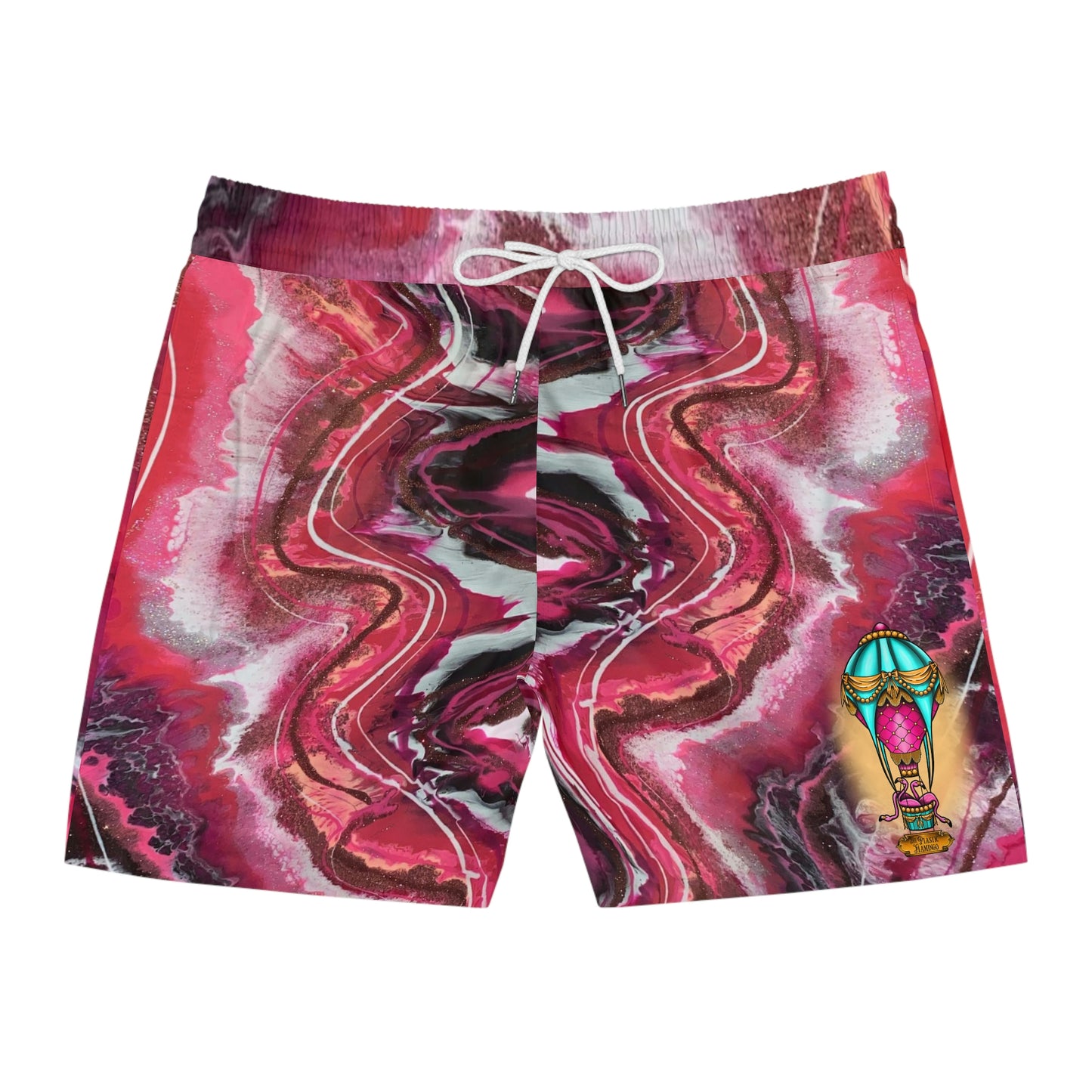 Men's Mid-Length Swim Shorts (AOP)